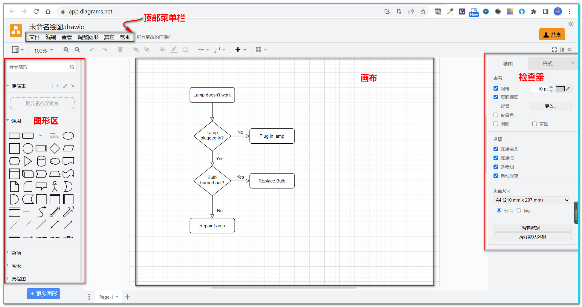 drawio使用教程